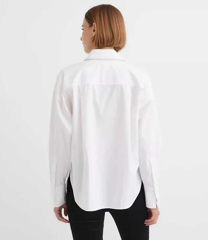 Pearlized Bib Tuxedo Shirt