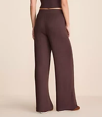 Lou & Grey Brushed Sweater Knit Wide Leg Pants