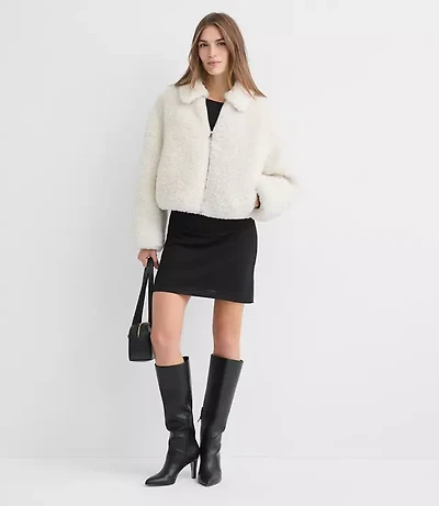 Modern Faux Fur Jacket