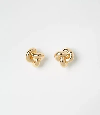 Delicate Knot Stud Earrings