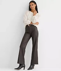 Floral Applique Tie Back Blouse