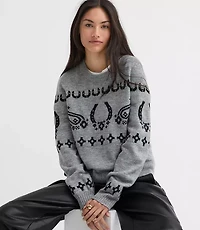 Petite Horseshoe Sweater