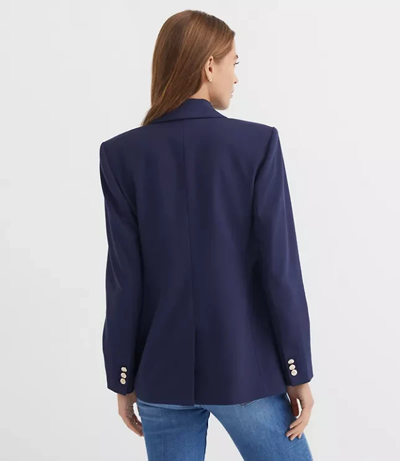 Petite Tailored Double Breasted Blazer