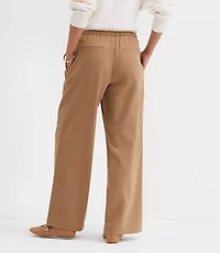 Sawyer Pull On Pants Heathered Brushed Flannel