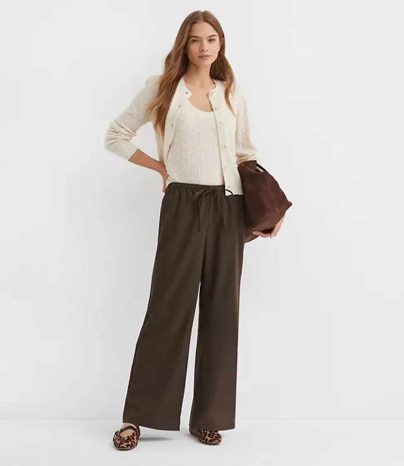 Sawyer Pull On Pants Brushed Flannel