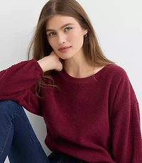 Sherpa Bubble Sweatshirt