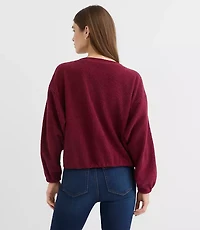 Sherpa Bubble Sweatshirt
