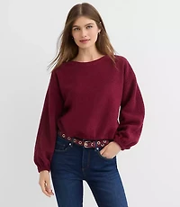 Sherpa Bubble Sweatshirt