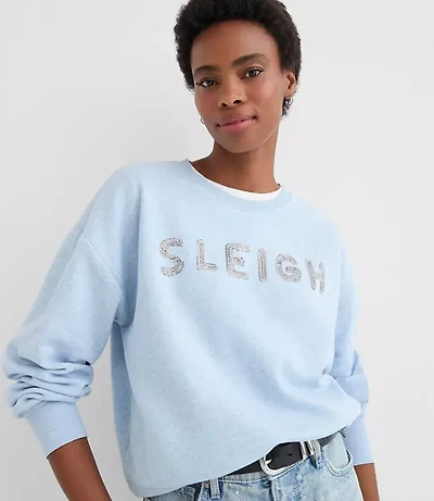 Sleigh Sequin Sweatshirt