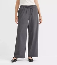 Petite Sawyer Pull On Pants Melange