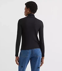Micro Modal Turtleneck Top