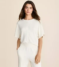 Lou & Grey Heathered Signaturesoft Wedge Tee