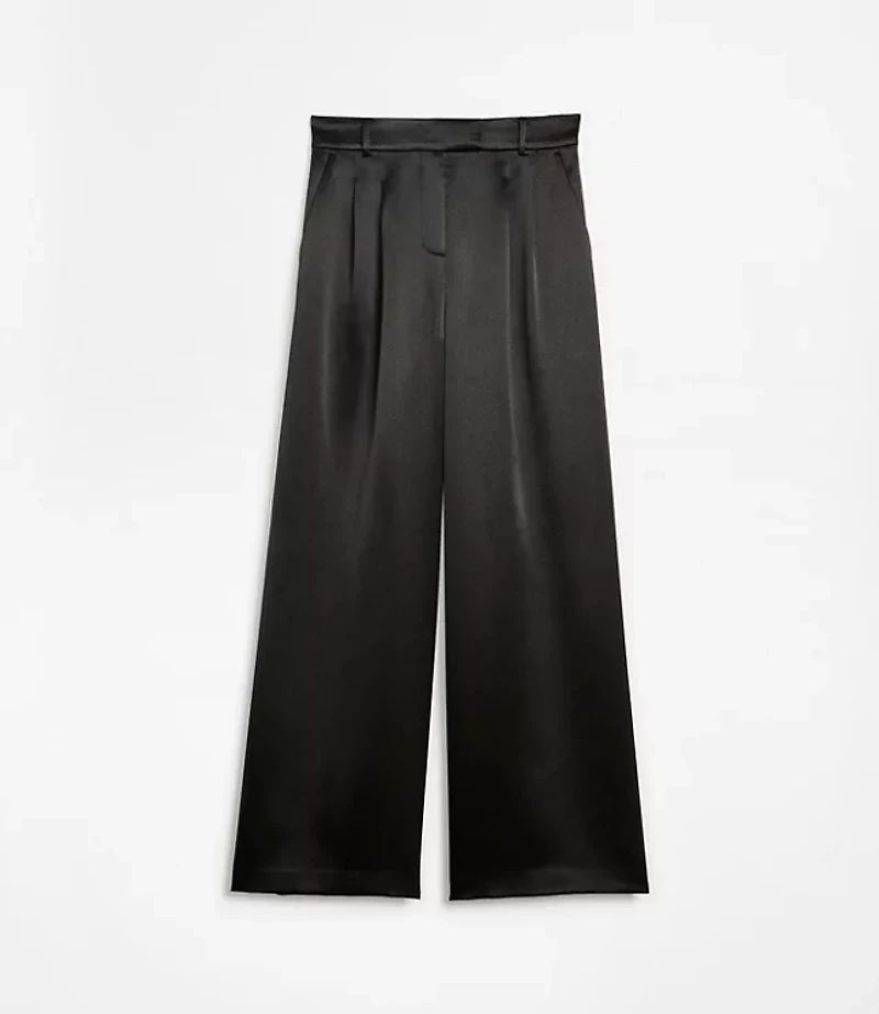 LOFT Versa Satin Palazzo Pants