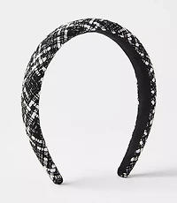 Tweed Puff Headband