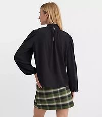 Keyhole Jersey Top