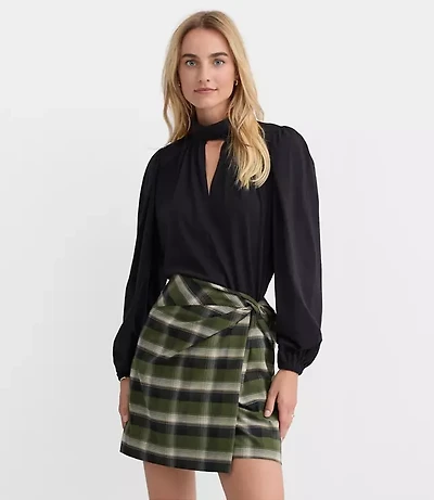 Keyhole Jersey Top