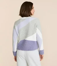 Lou & Grey Colorblock Boucle Sweater