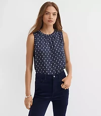 Foulard Ruched Trim Shell