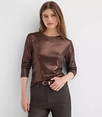 Foil Long Sleeve Everyday Tee
