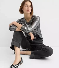 Foil Long Sleeve Everyday Tee