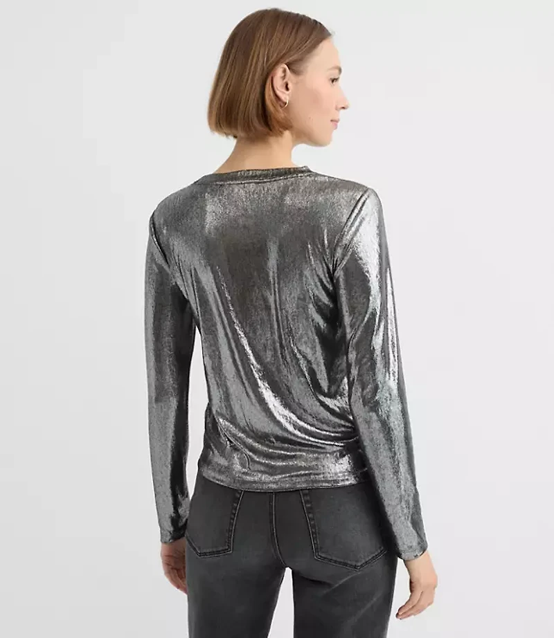 Foil Long Sleeve Everyday Tee