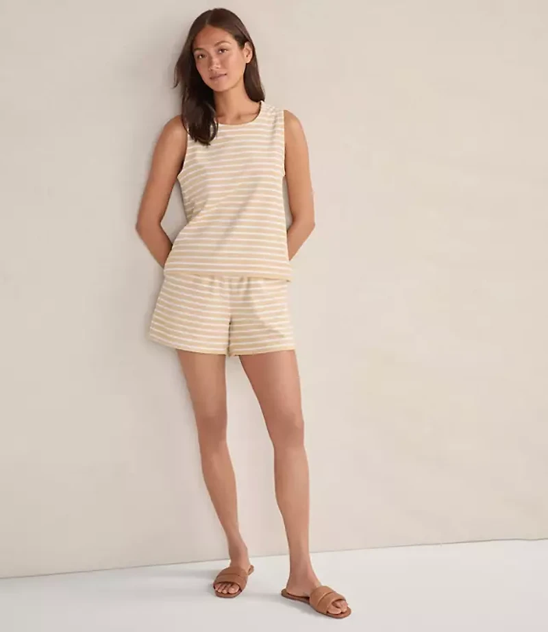Haven Well Within Terry Cloth Stripe Shorts