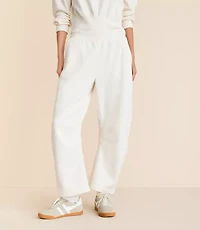 Petite Lou & Grey Elite Fleece Barrel Pants