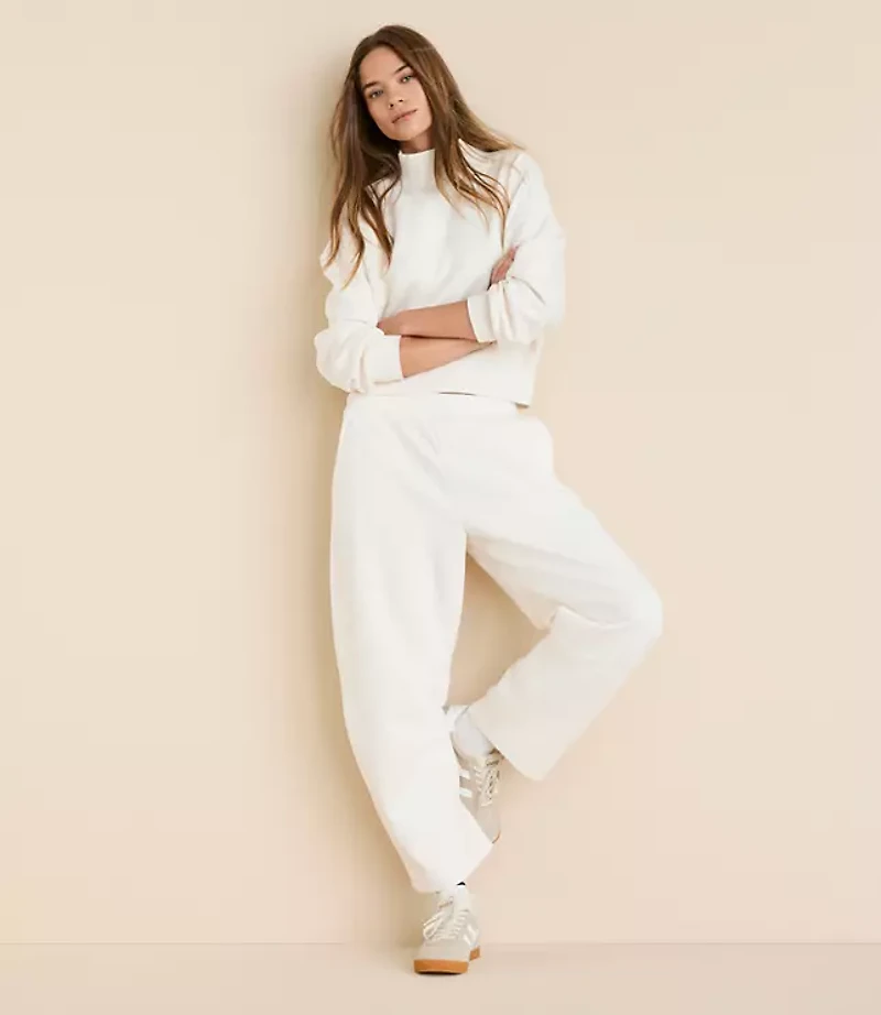 Petite Lou & Grey Elite Fleece Barrel Pants