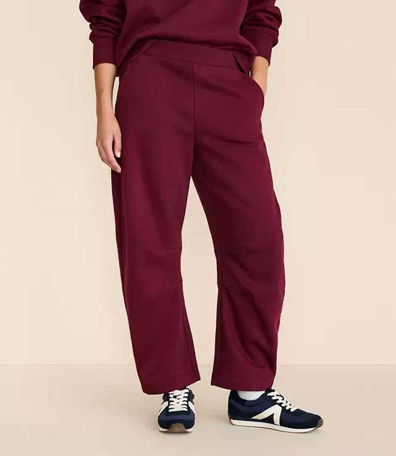 Petite Lou & Grey Elite Fleece Barrel Pants