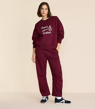 Petite Lou & Grey Elite Fleece Barrel Pants