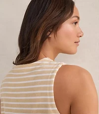 Haven Well Within Terry Cloth Stripe Tank
