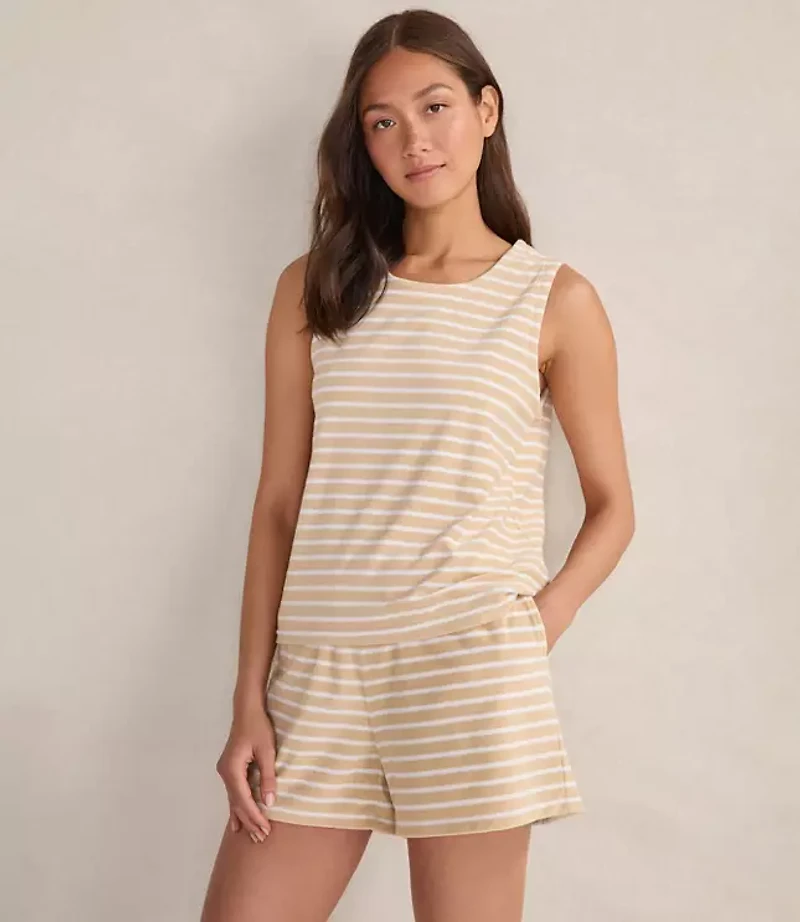 Haven Well Within Terry Cloth Stripe Tank