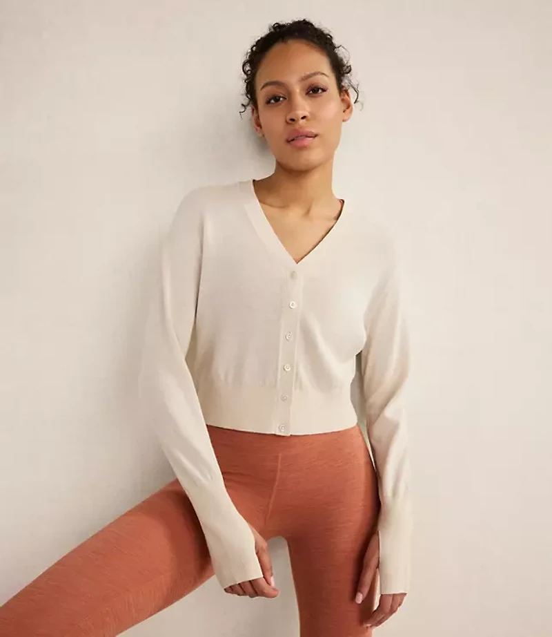 Haven Well Within Organic Cotton Viscose Lightweight Cardigan