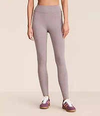Lou & Grey Heathered Brushedsoft Pocket Leggings