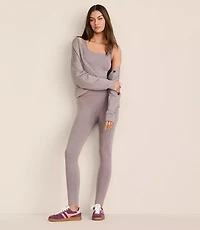 Lou & Grey Heathered Brushedsoft Pocket Leggings