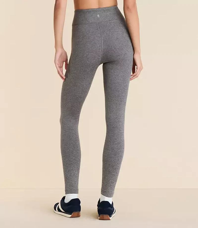 Lou & Grey Heathered Brushedsoft Pocket Leggings