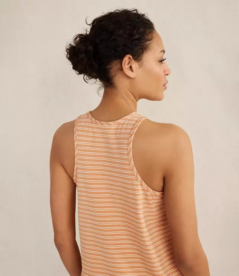 Haven Well Within Organic Cotton Jersey Striped Racerback Chemise