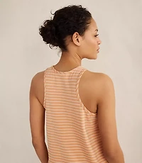 Haven Well Within Organic Cotton Jersey Striped Racerback Chemise