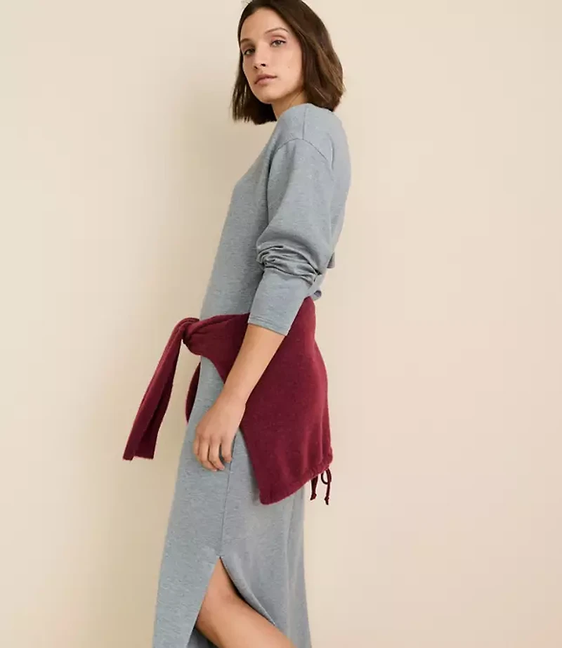 Lou & Grey Scubasoft Dolman Maxi Pocket Dress