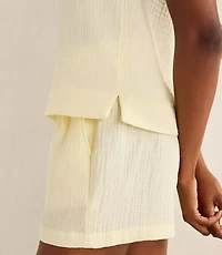 Haven Well Within Organic Cotton Gauze Shorts