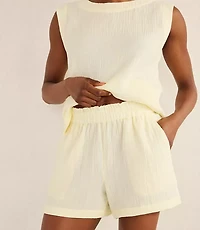 Haven Well Within Organic Cotton Gauze Shorts