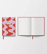Yop & Tom Red Ripple Notebook