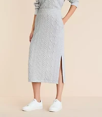 Petite Lou & Grey Alpine Quilted Midi Pocket Skirt