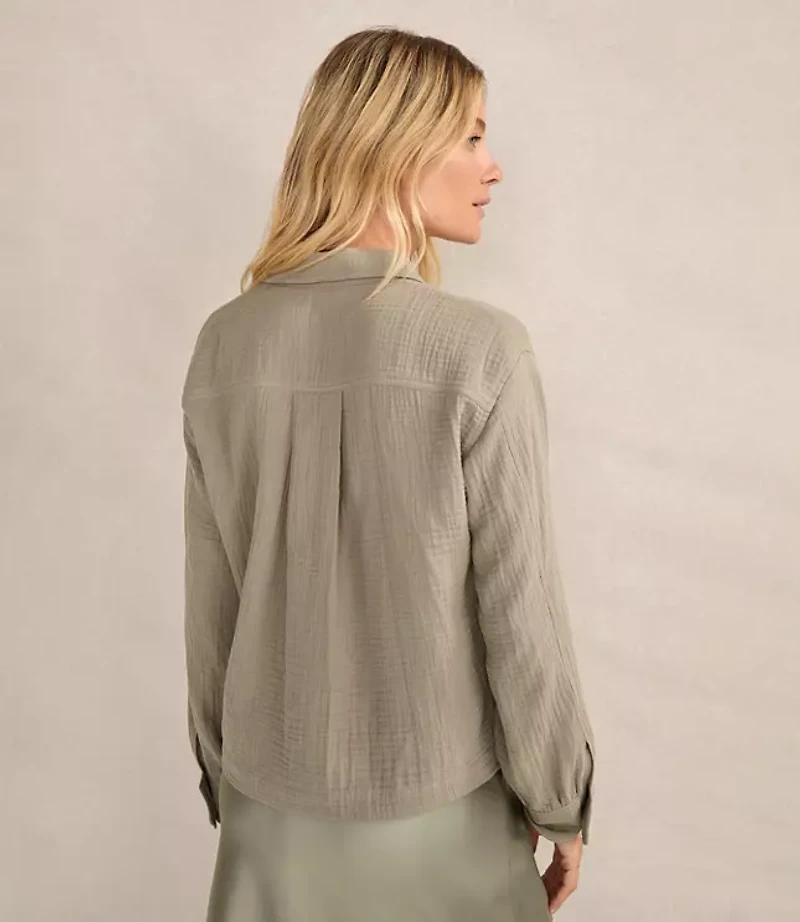 Haven Well Within Organic Cotton Gauze Jacket