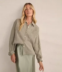 Haven Well Within Organic Cotton Gauze Jacket