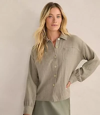 Haven Well Within Organic Cotton Gauze Jacket