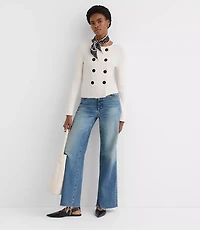 Cuffed Double Breasted Cardigan