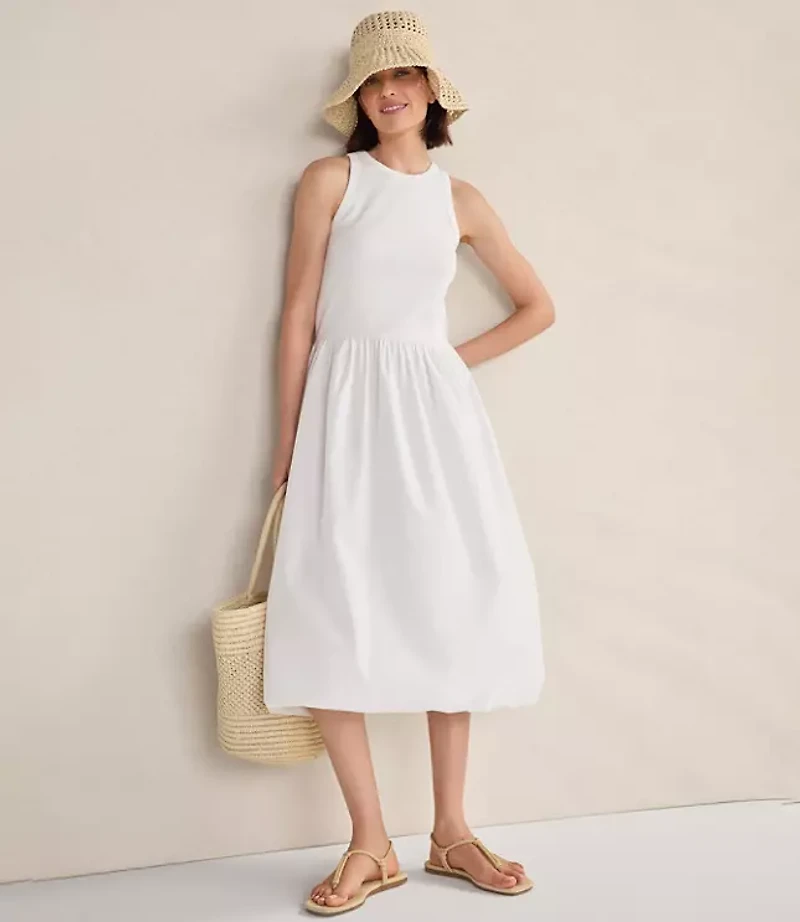 Haven Well Within Organic Cotton Drop Waist Bubble Dress
