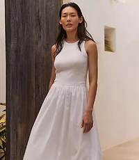 Haven Well Within Organic Cotton Drop Waist Bubble Dress