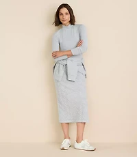 Lou & Grey Heathered Essential Modal Turtleneck Top